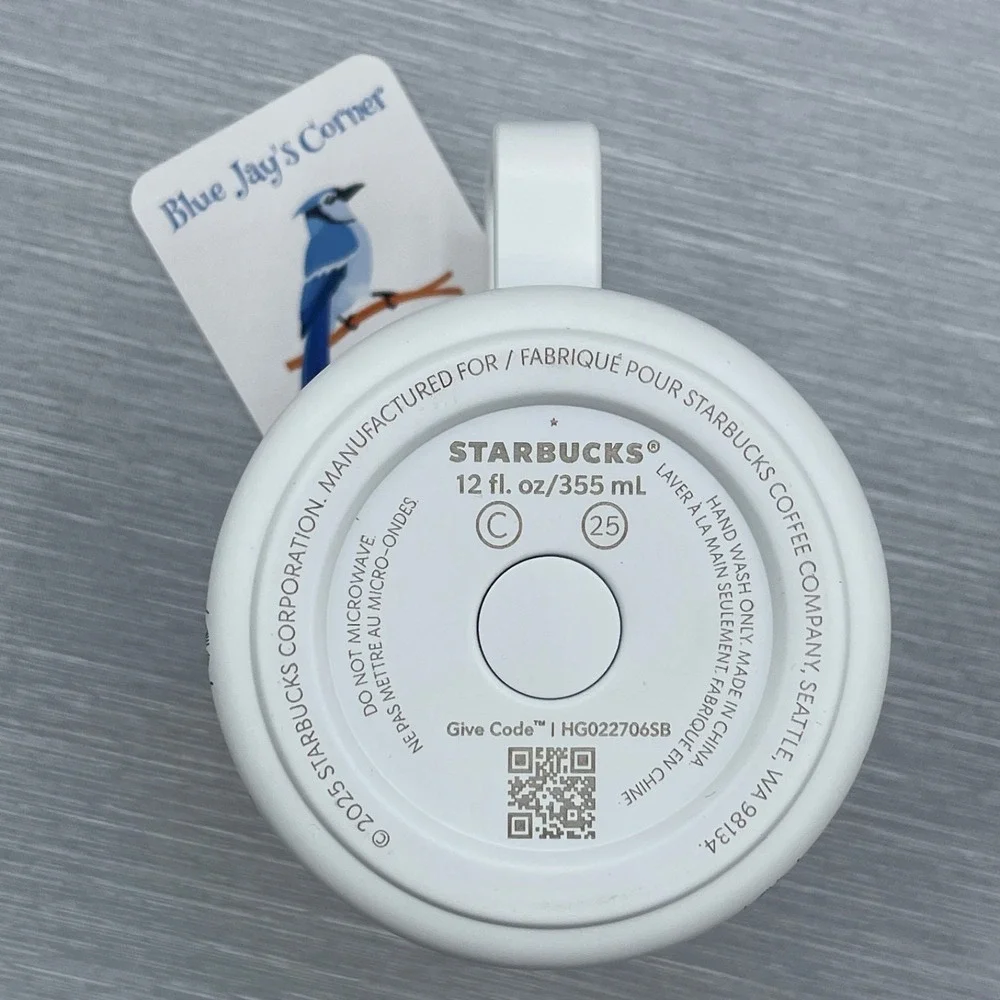 Starbucks Roller Rabbit Cup Stainless Steel Lid 12oz Candy Christmas 2025 MiiR